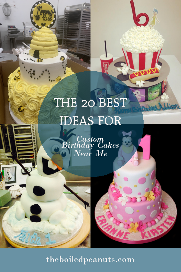 The 20 Best Ideas for Custom Birthday Cakes Near Me - Home, Family ...